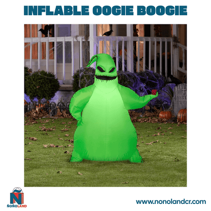 Inflable The Nightmare Before Christmas OOGIE BOOGIE - ÑoñolandCR