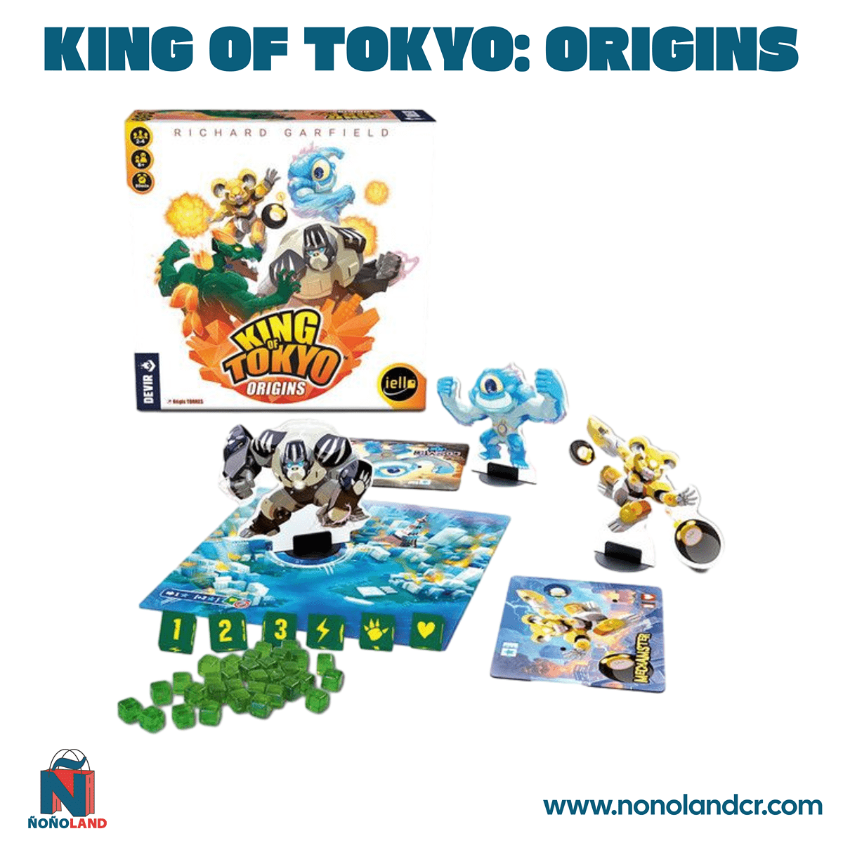 King of Tokyo: Origins (Idioma: Español) - ÑoñolandCR