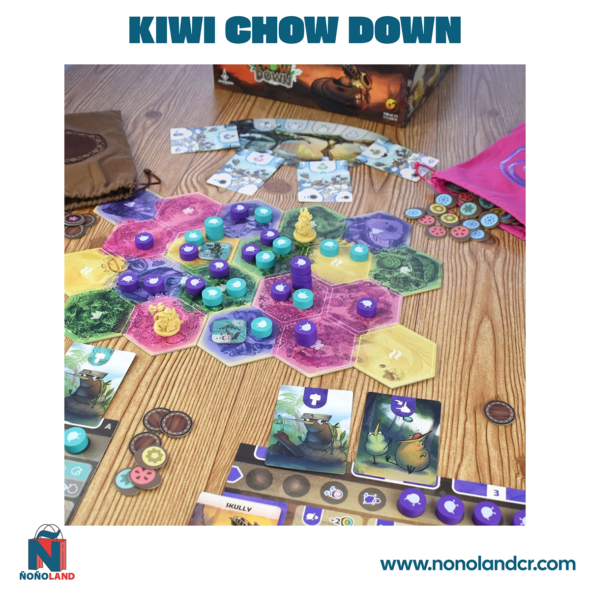 Kiwi Chow Down (Idioma: Español) - ÑoñolandCR