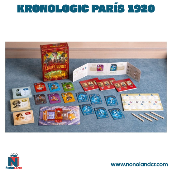 Kronologic: París 1920 (Idioma: Inglés y Español) - ÑoñolandCR