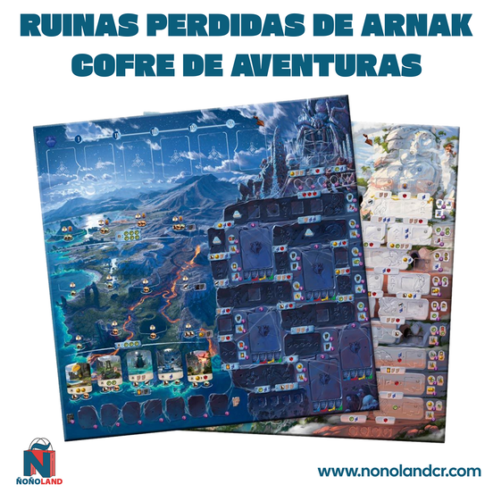 Las Ruinas Perdidas de Arnak: Cofre de Aventuras (Idioma: Español) - ÑoñolandCR