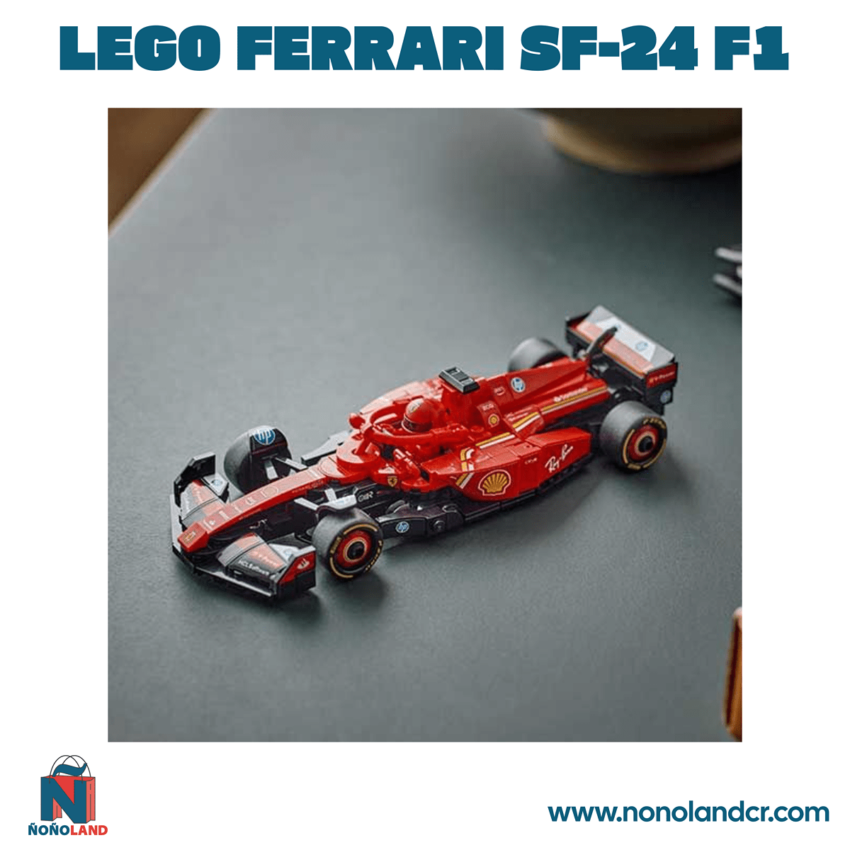 LEGO Coche de carreras Ferrari SF - 24 F1 - ÑoñolandCR