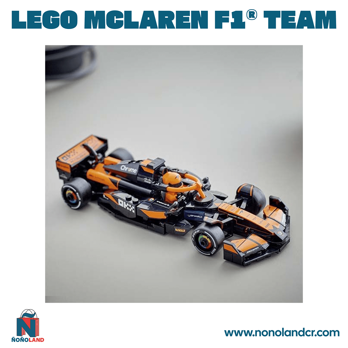 LEGO Coche de carreras McLaren F1® Team MCL38 - ÑoñolandCR