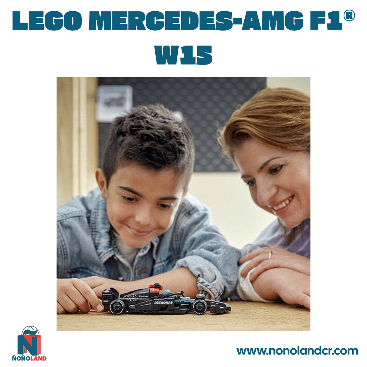 LEGO Coche de carreras Mercedes - AMG F1® W15 - ÑoñolandCR