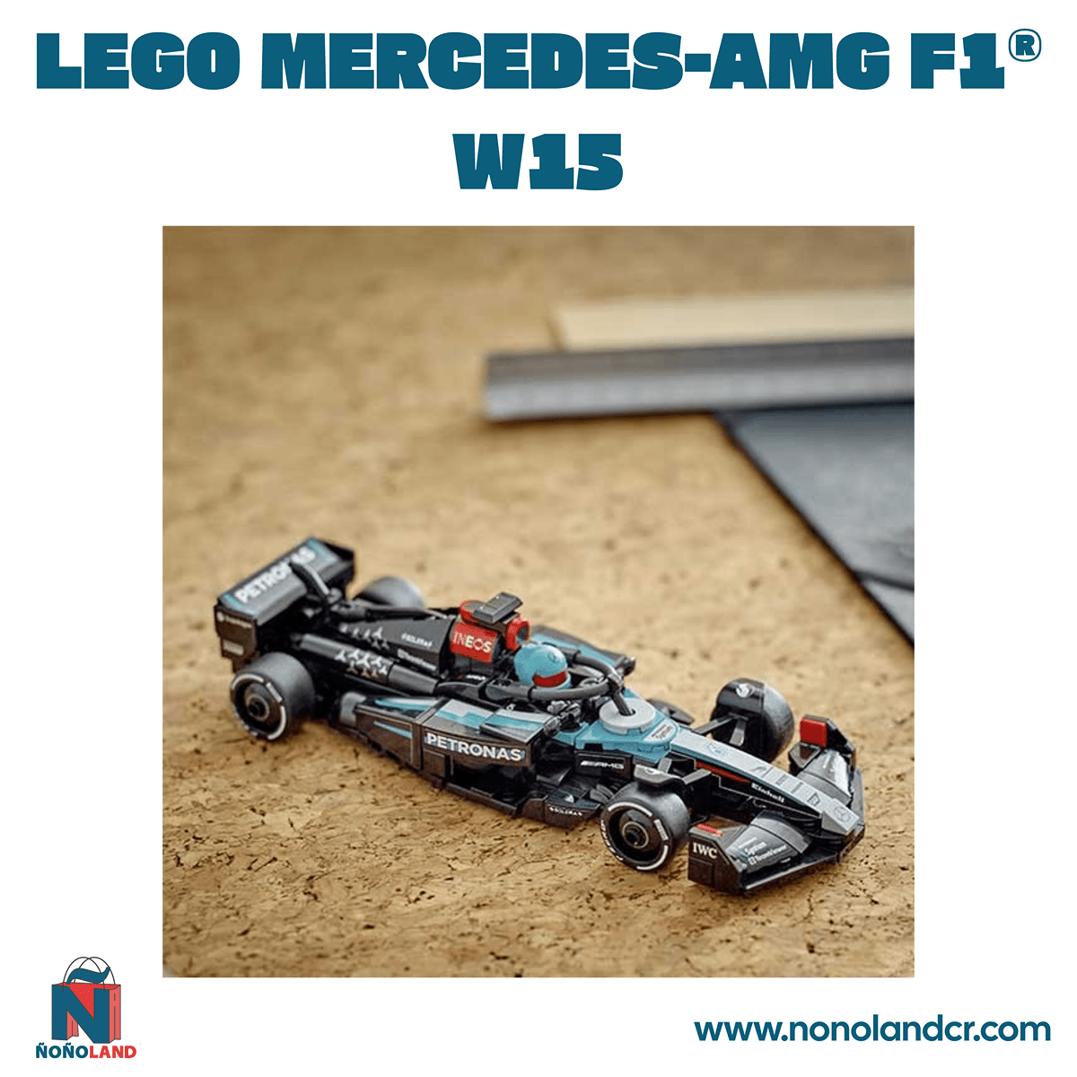 LEGO Coche de carreras Mercedes - AMG F1® W15 - ÑoñolandCR