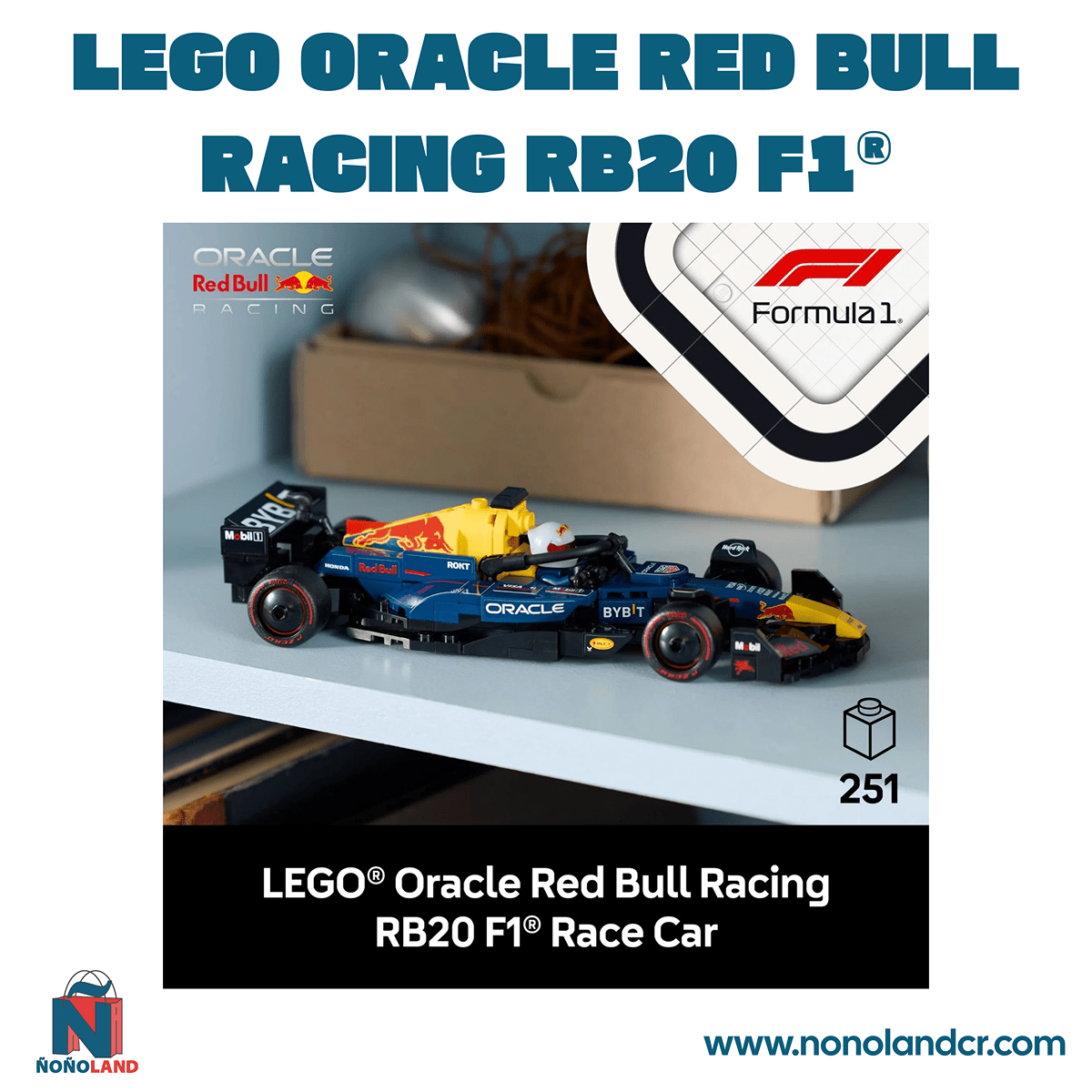 LEGO Coche de carreras Oracle Red Bull Racing RB20 F1® - ÑoñolandCR
