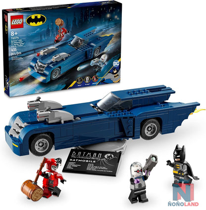 LEGO DC Batman: Batman with The Batmobile vs. Harley Quinn & Mr. Freeze - ÑoñolandCR