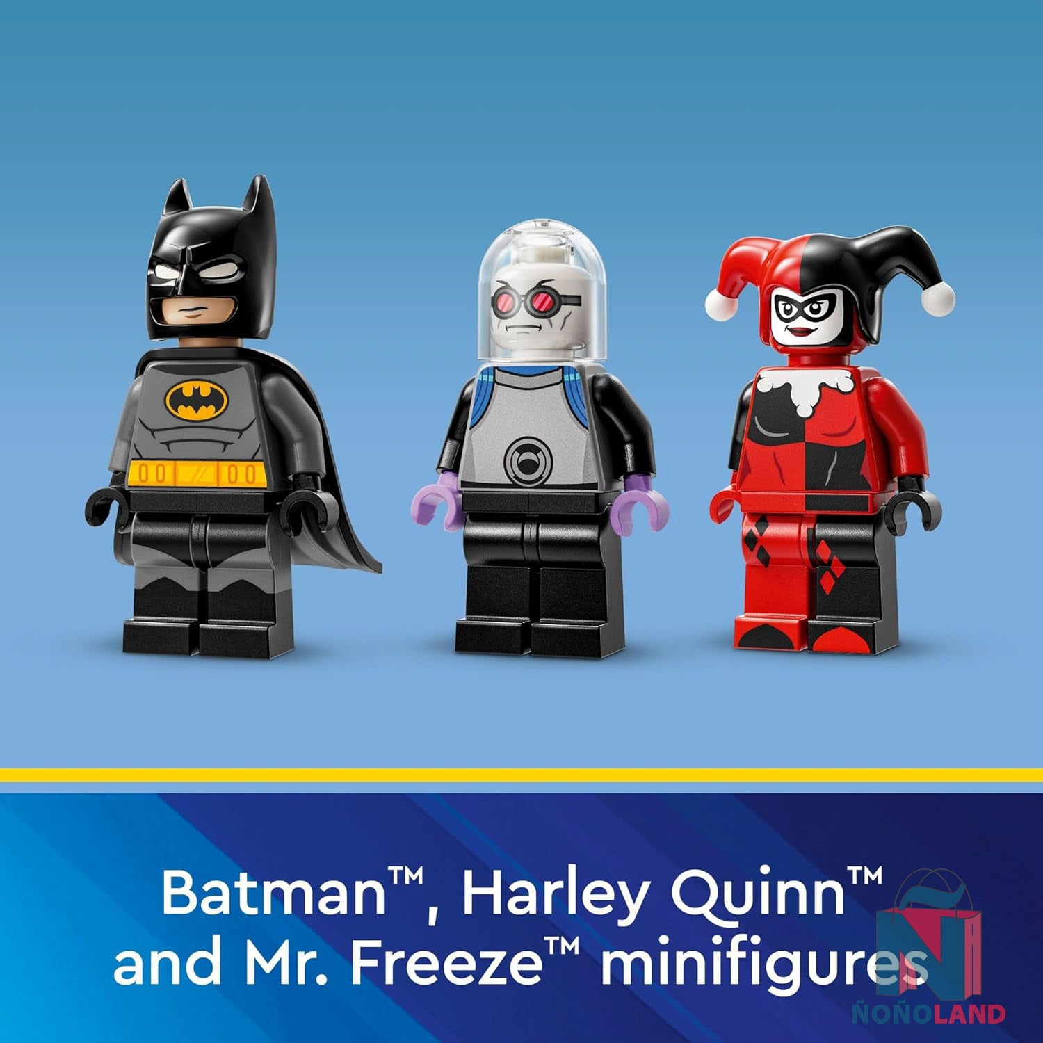 LEGO DC Batman: Batman with The Batmobile vs. Harley Quinn & Mr. Freeze - ÑoñolandCR