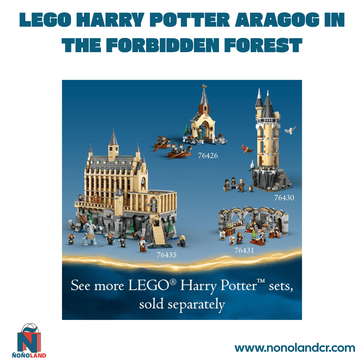 LEGO Harry Potter Aragog in The Forbidden Forest - ÑoñolandCR