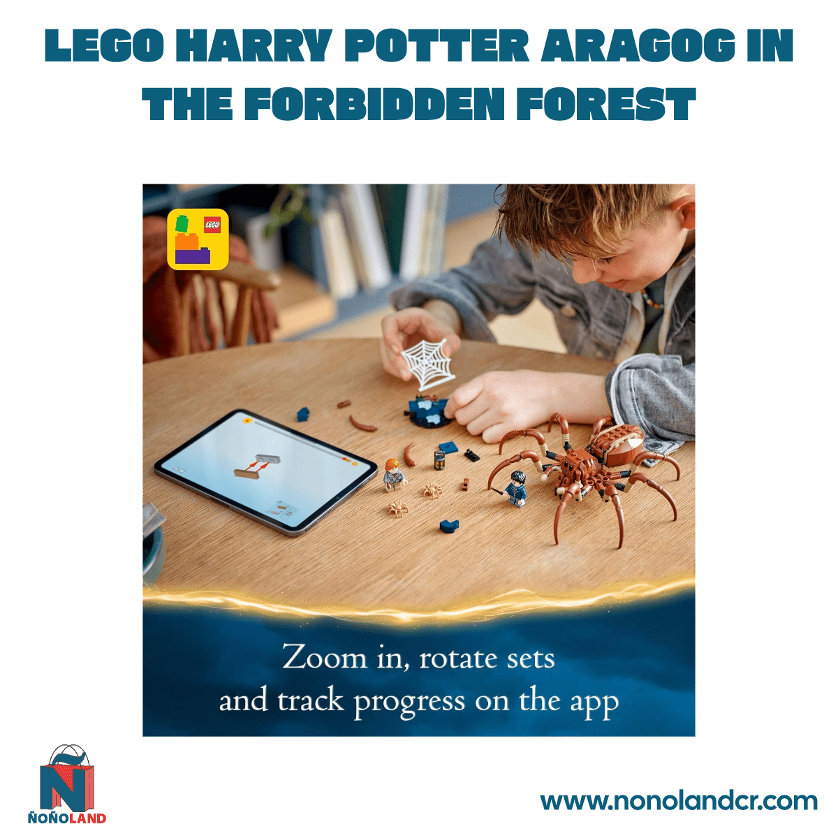 LEGO Harry Potter Aragog in The Forbidden Forest - ÑoñolandCR