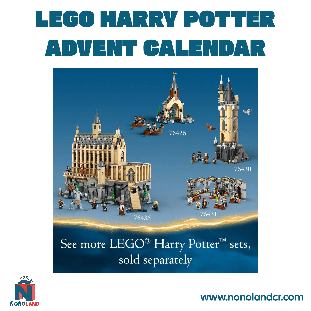 LEGO Harry Potter Calendario de adviento 2024 - ÑoñolandCR