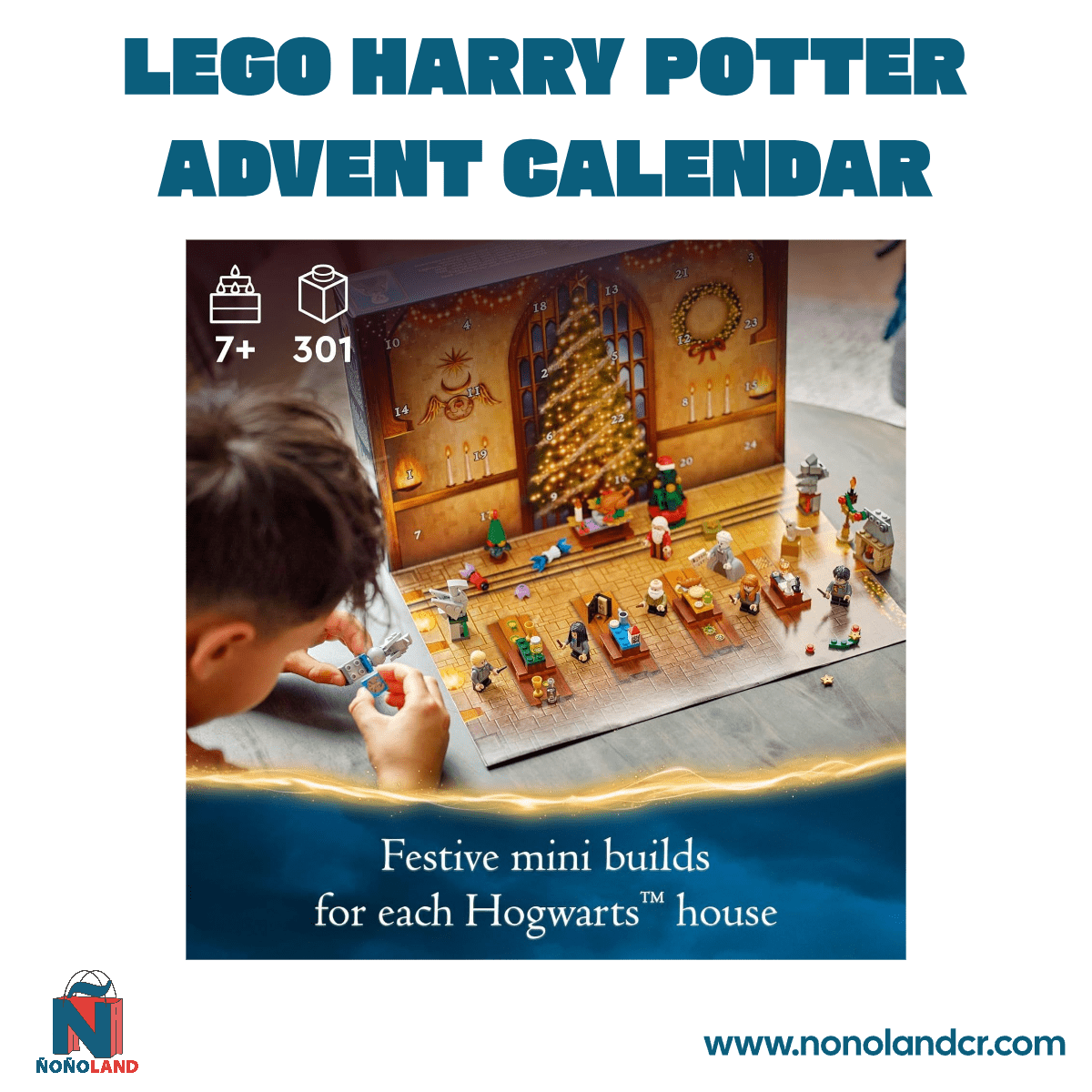 LEGO Harry Potter Calendario de adviento 2024 - ÑoñolandCR