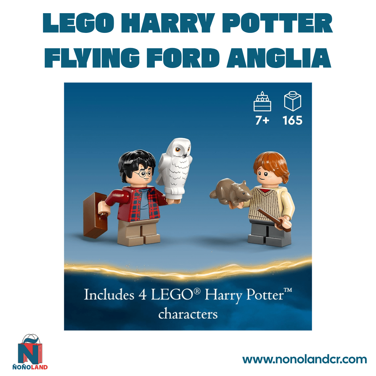 LEGO Harry Potter Flying Ford Anglia - ÑoñolandCR