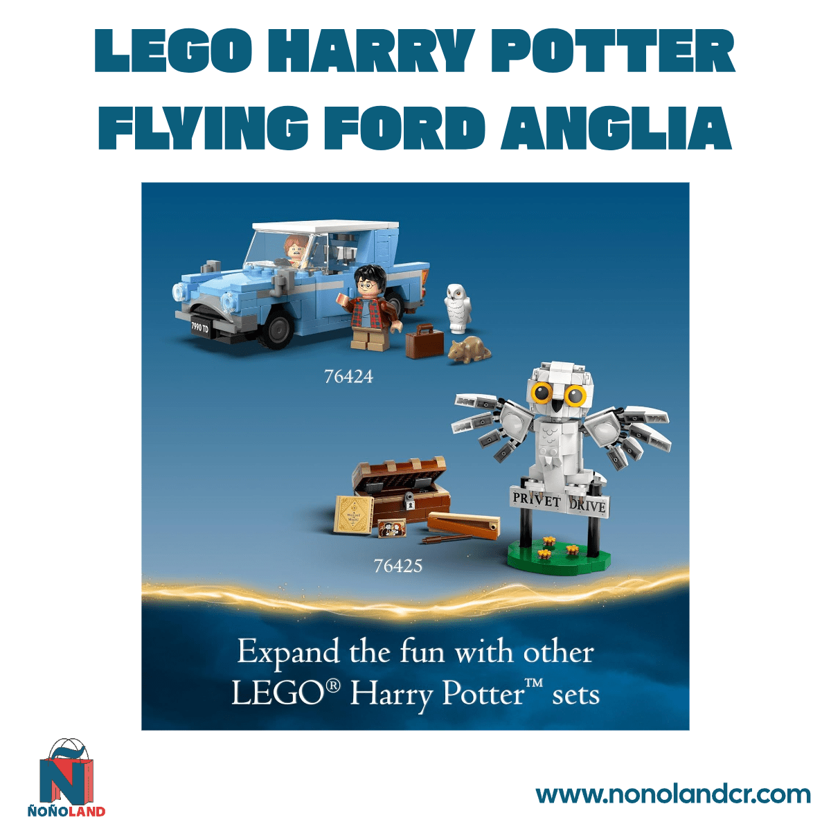 LEGO Harry Potter Flying Ford Anglia - ÑoñolandCR
