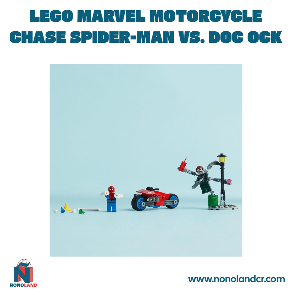 LEGO Marvel Motorcycle Chase: Spider - Man vs. Doc Ock - ÑoñolandCR