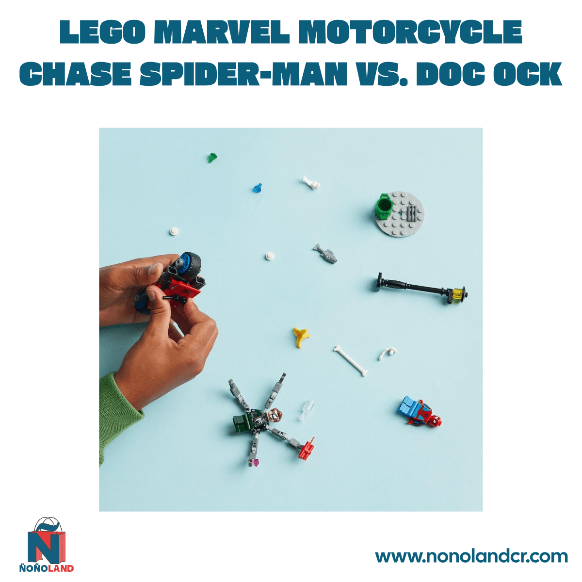 LEGO Marvel Motorcycle Chase: Spider - Man vs. Doc Ock - ÑoñolandCR