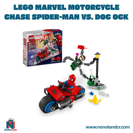 LEGO Marvel Motorcycle Chase: Spider - Man vs. Doc Ock - ÑoñolandCR