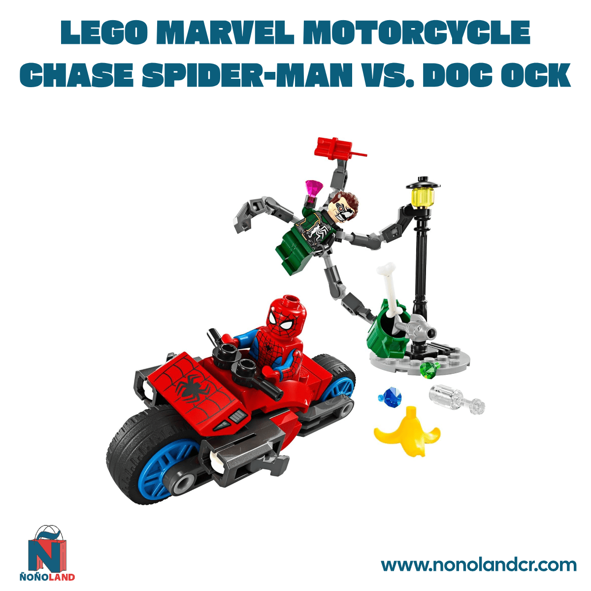 LEGO Marvel Motorcycle Chase: Spider - Man vs. Doc Ock - ÑoñolandCR