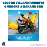 LEGO Mi Villano Favorito 4 Minions & Banana Car - ÑoñolandCR
