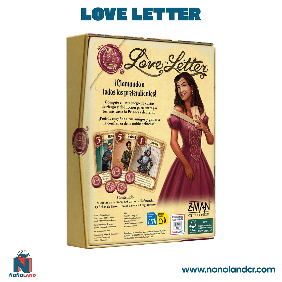 Love Letter (Idioma: Inglés y Español) - ÑoñolandCR
