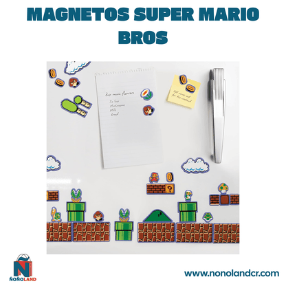 Magnetos para refrigeradora de Super Mario Bros - ÑoñolandCR