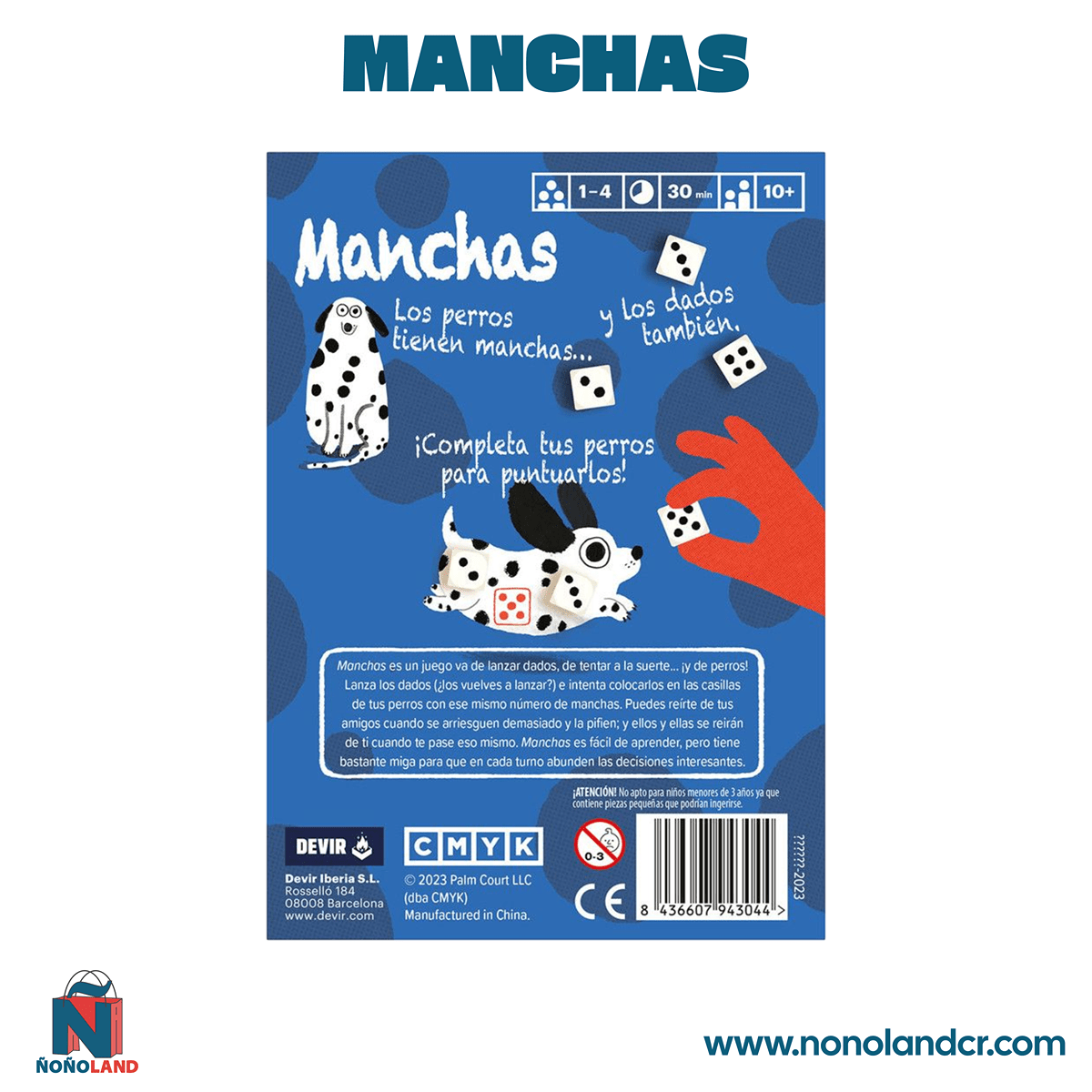 Manchas (Idioma: Español) - ÑoñolandCR