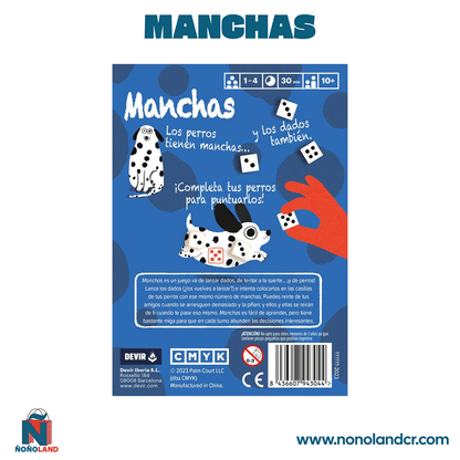 Manchas (Idioma: Español) - ÑoñolandCR