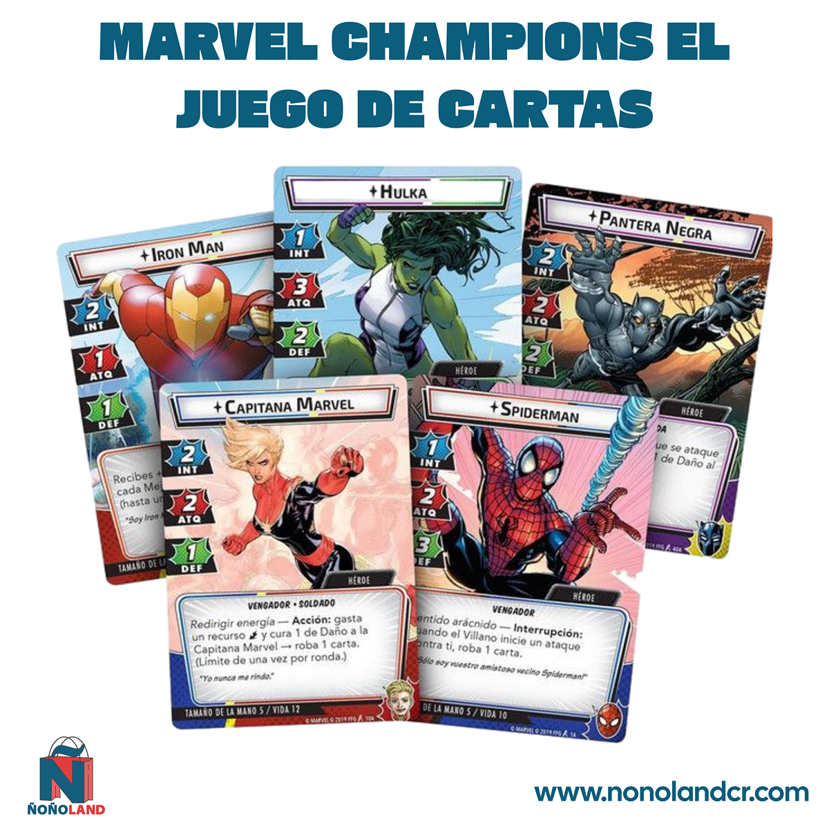 Marvel Champions El juego de cartas (Idioma: Español) - ÑoñolandCR