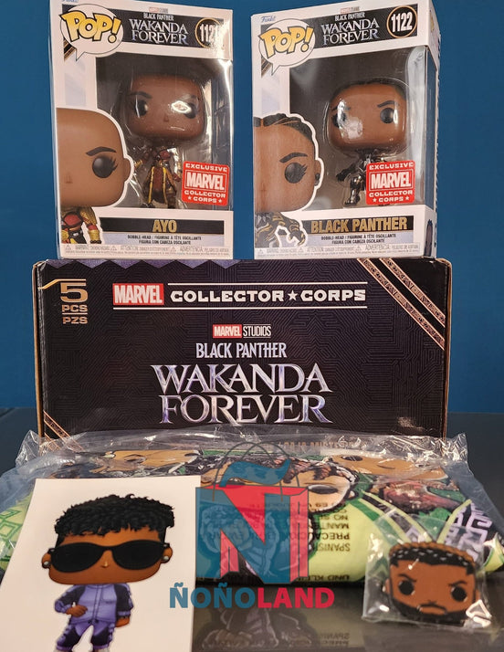 Marvel Collector Corps Black Panther Wakanda Forever - ÑoñolandCR