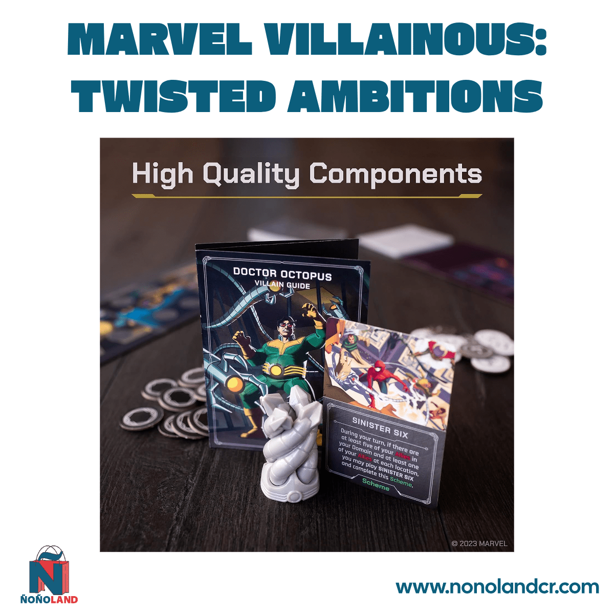 Marvel Villainous: Twisted Ambitions (Idioma: Inglés y Español) - ÑoñolandCR