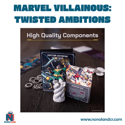 Marvel Villainous: Twisted Ambitions (Idioma: Inglés y Español) - ÑoñolandCR