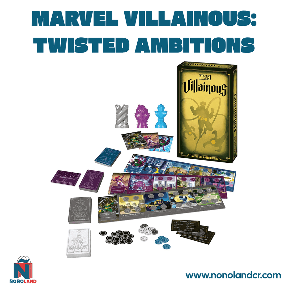 Marvel Villainous: Twisted Ambitions (Idioma: Inglés y Español) - ÑoñolandCR