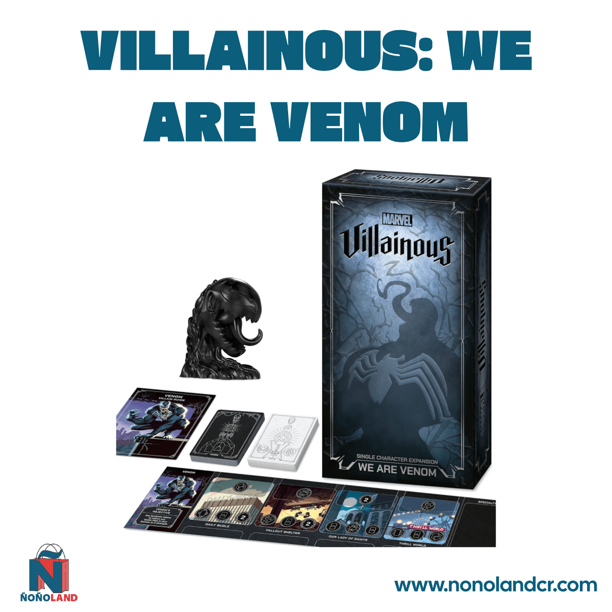 Marvel Villainous: We are Venom (Idioma: Inglés) - ÑoñolandCR