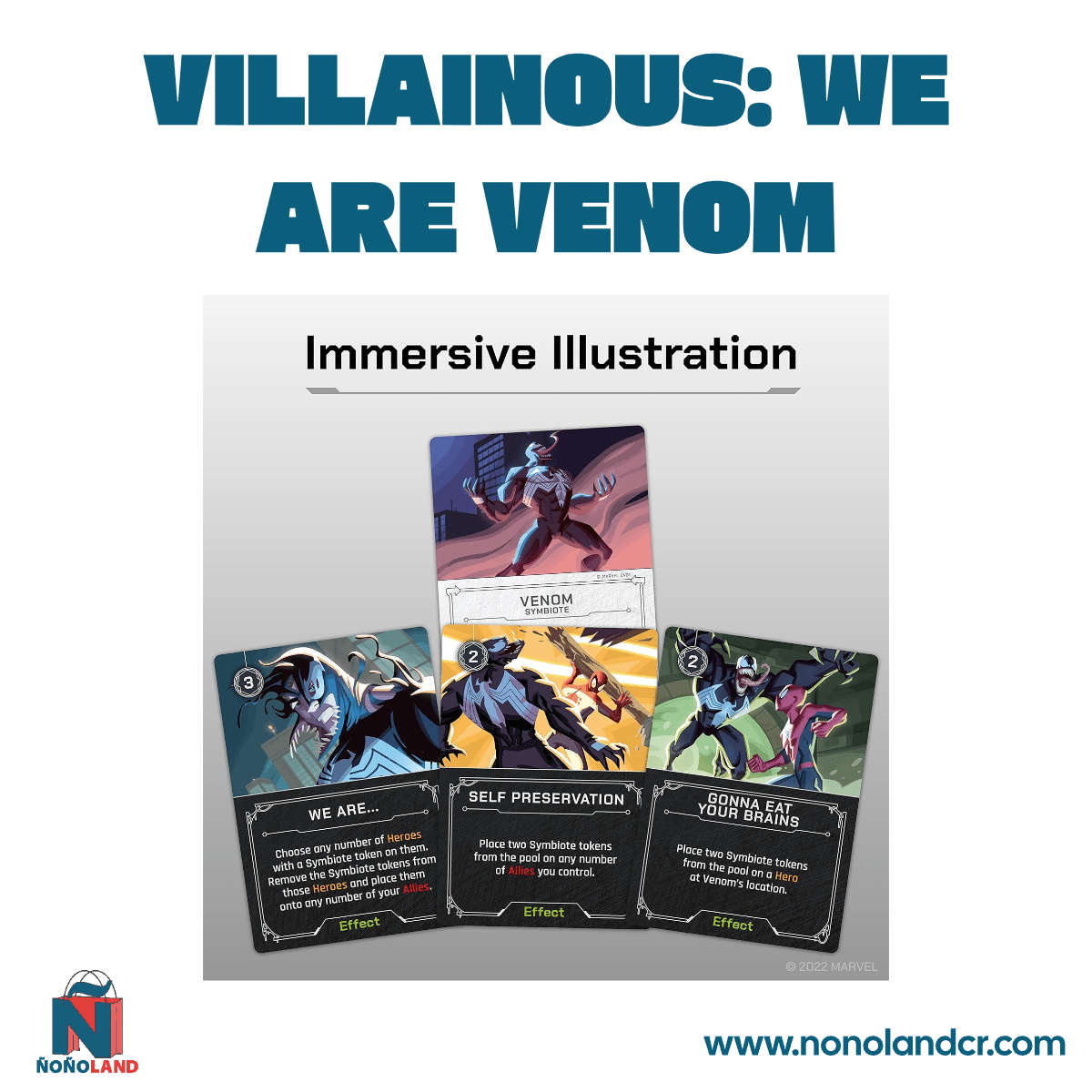 Marvel Villainous: We are Venom (Idioma: Inglés) - ÑoñolandCR