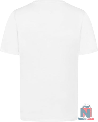 Mercedes AMG Petronas F1 Hombre Tshirt Logo 3D Blanca - ÑoñolandCR