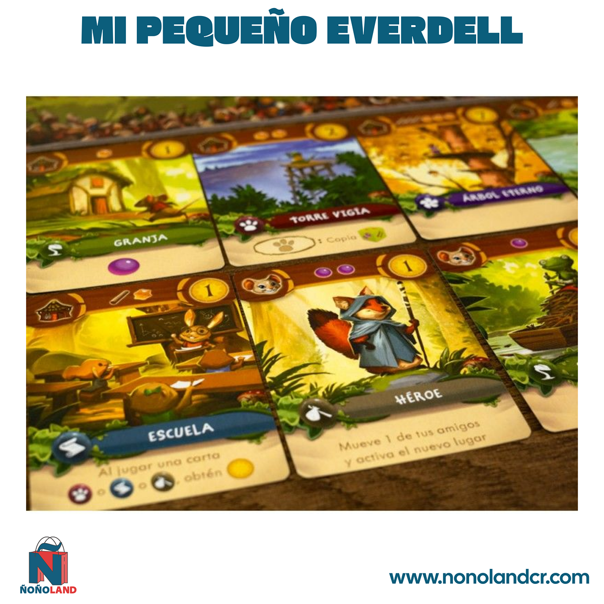 Mi Pequeño Everdell (Idioma: Español) - ÑoñolandCR