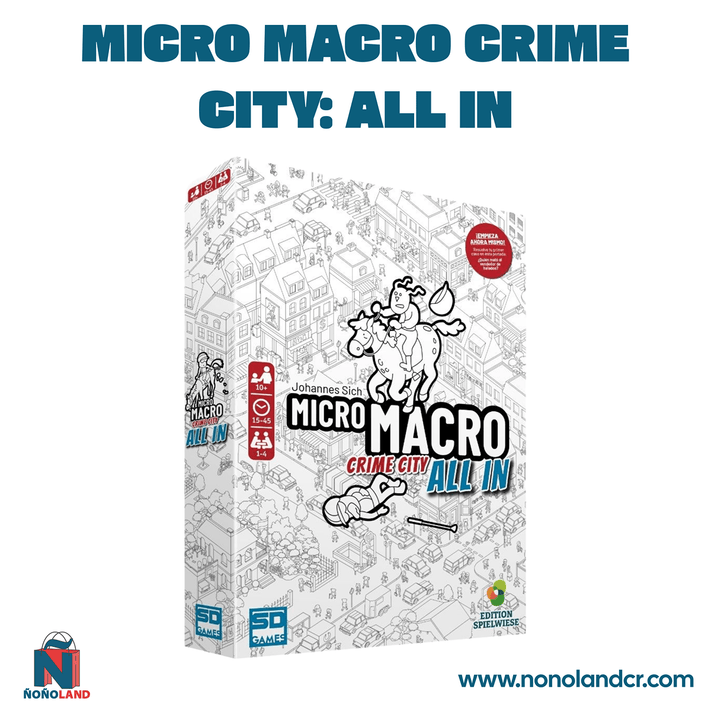 Micro Macro Crime City: All In (Idioma: Español) - ÑoñolandCR
