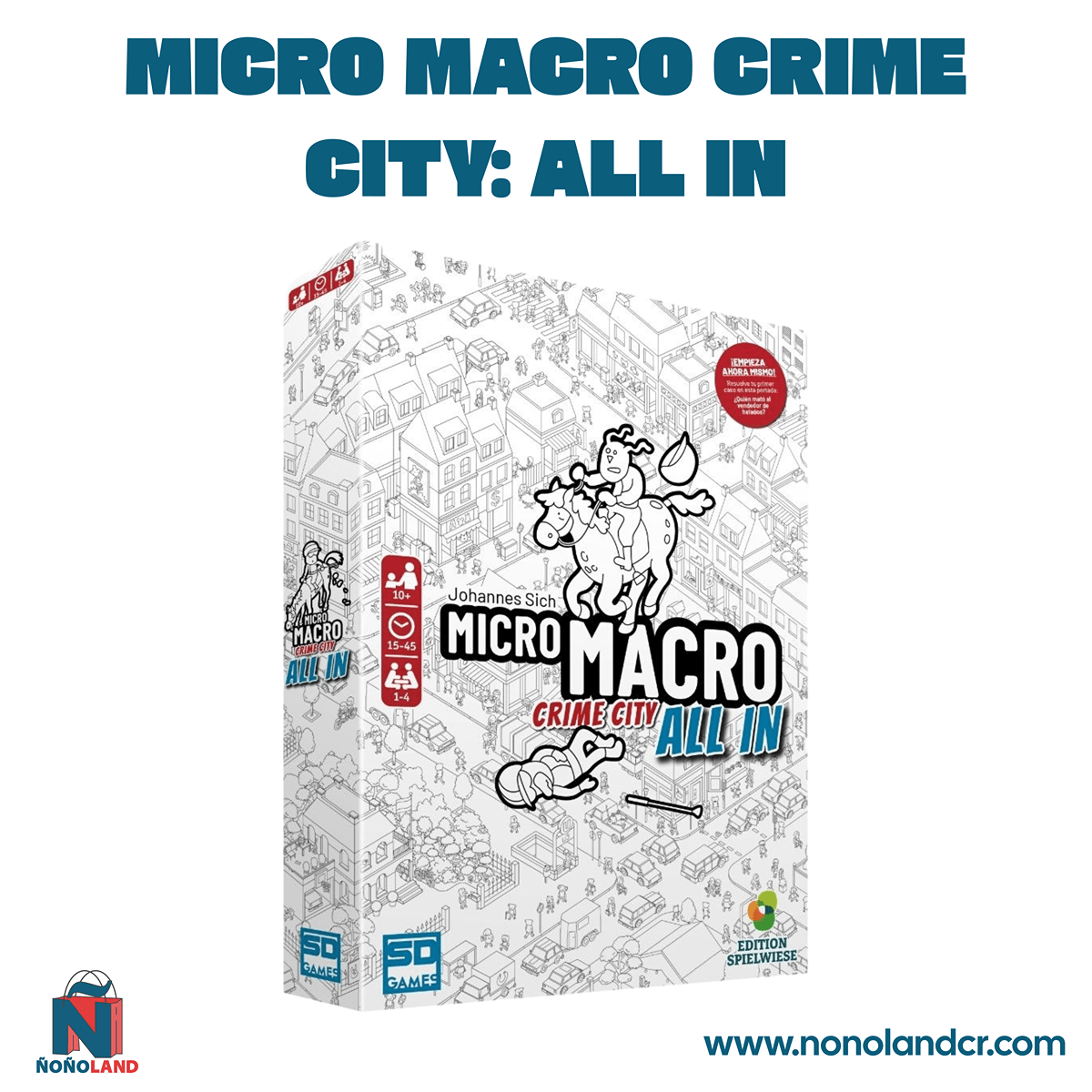 Micro Macro Crime City: All In (Idioma: Español) - ÑoñolandCR