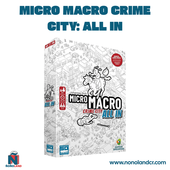 Micro Macro Crime City: All In (Idioma: Español) - ÑoñolandCR
