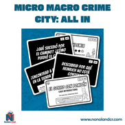 Micro Macro Crime City: All In (Idioma: Español) - ÑoñolandCR