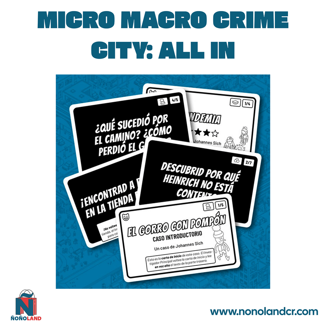 Micro Macro Crime City: All In (Idioma: Español) - ÑoñolandCR