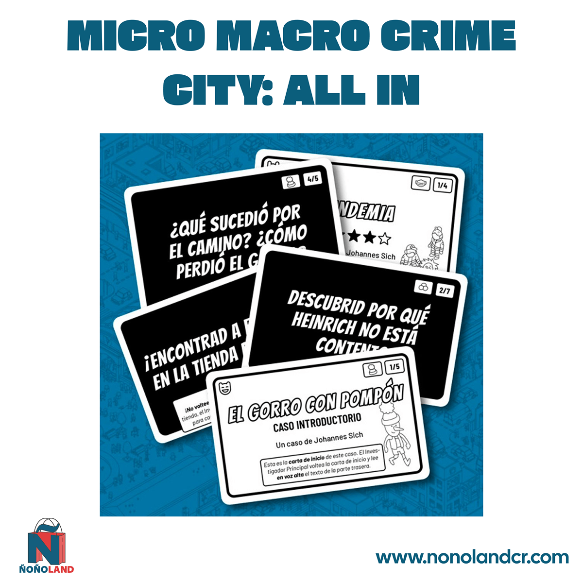 Micro Macro Crime City: All In (Idioma: Español) - ÑoñolandCR