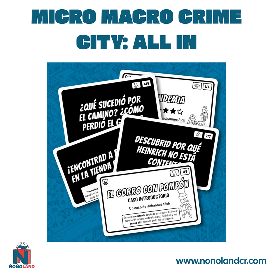 Micro Macro Crime City: All In (Idioma: Español) - ÑoñolandCR