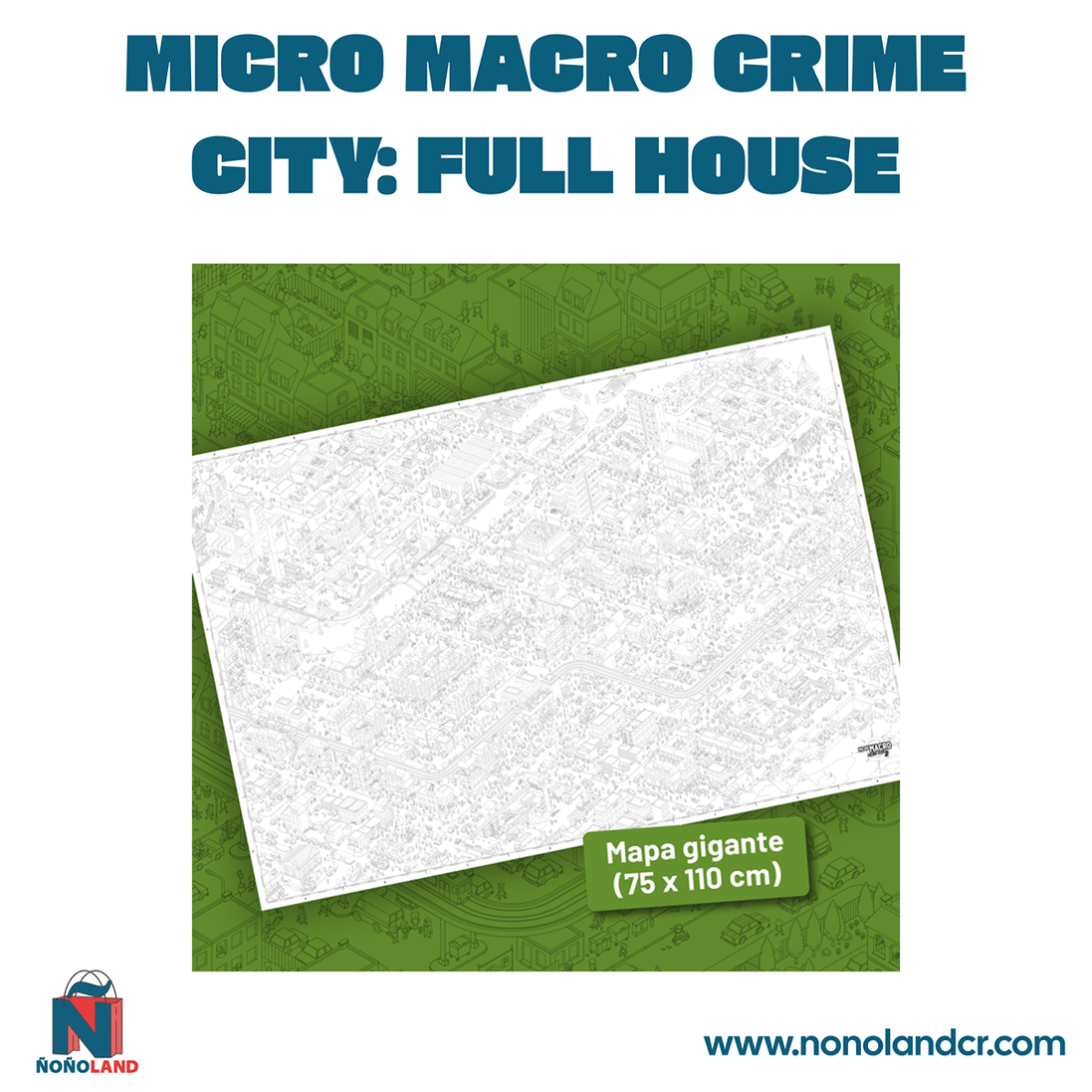 Micro Macro Crime City: Full House (Idioma: Español) - ÑoñolandCR