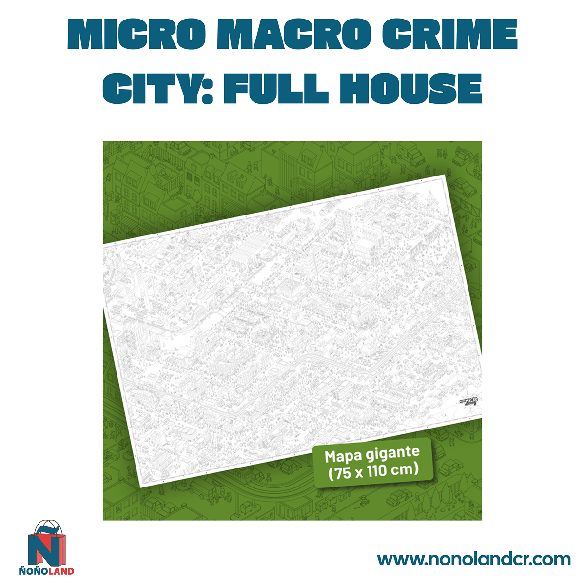 Micro Macro Crime City: Full House (Idioma: Español) - ÑoñolandCR