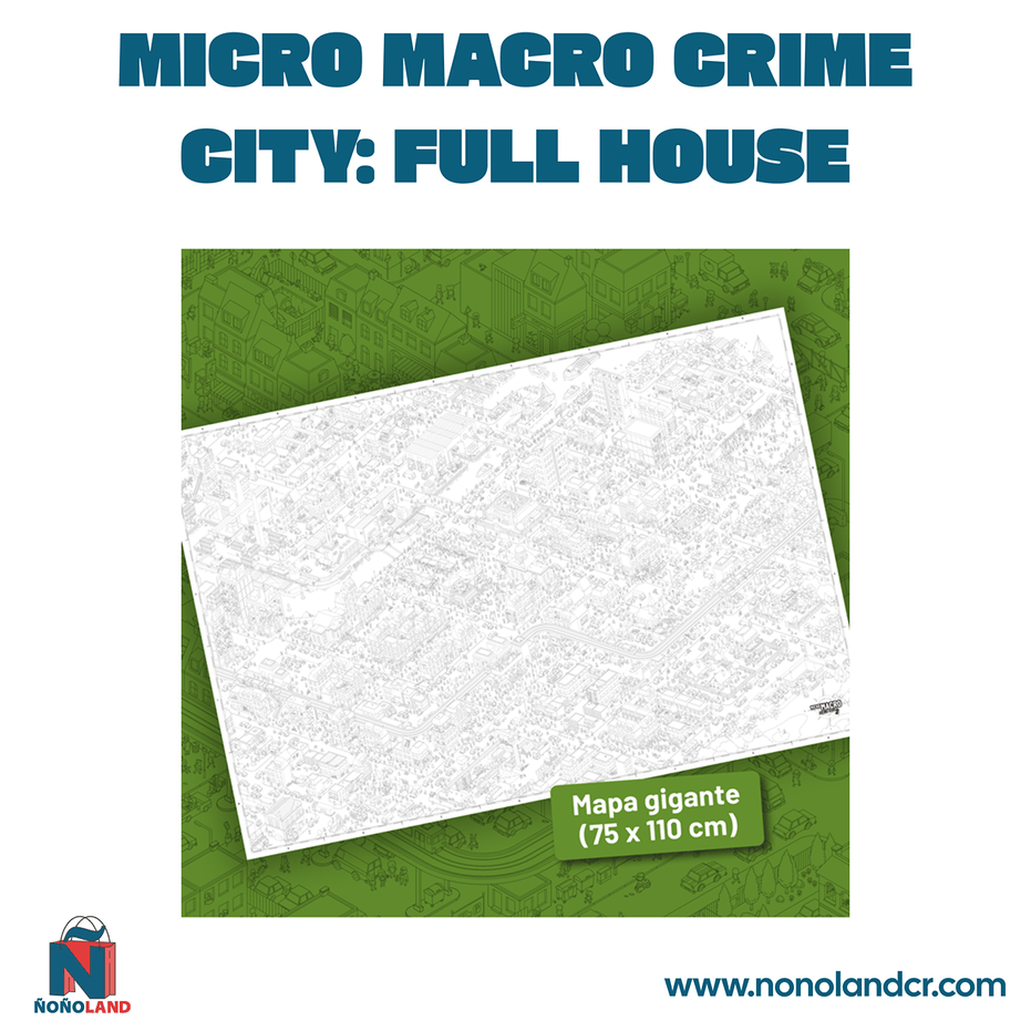 Micro Macro Crime City: Full House (Idioma: Español) - ÑoñolandCR
