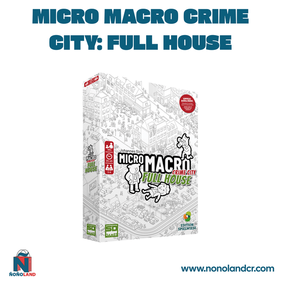 Micro Macro Crime City: Full House (Idioma: Español) - ÑoñolandCR