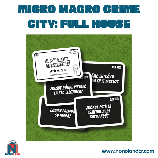 Micro Macro Crime City: Full House (Idioma: Español) - ÑoñolandCR