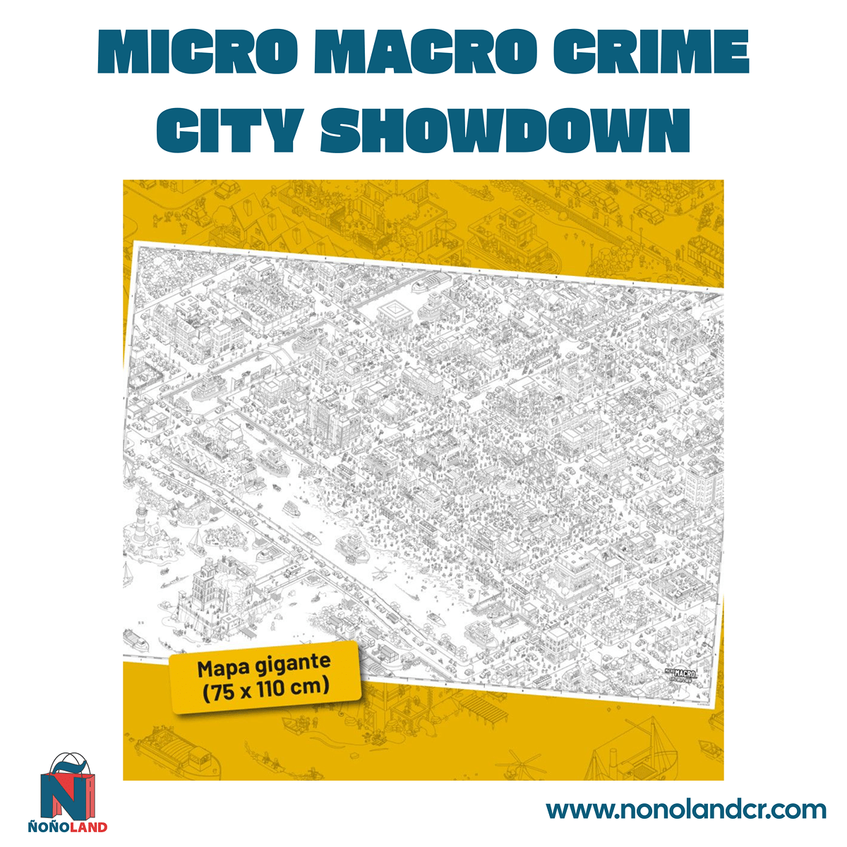 Micro Macro Crime City Showdown (Idioma: Español) - ÑoñolandCR