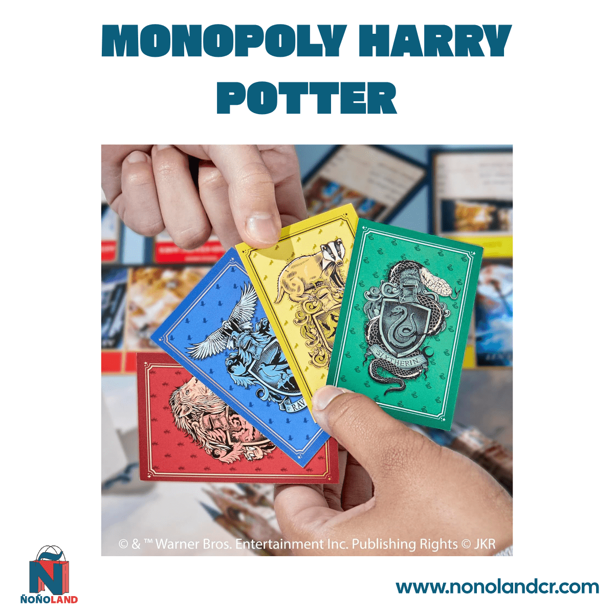 Monopoly Harry Potter Edition (Idioma: Inglés) - ÑoñolandCR